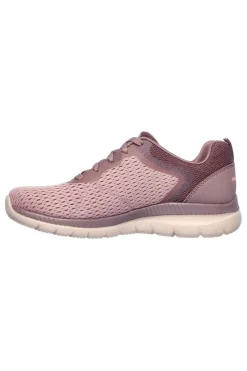 Sneakers rosa in mesh con Memory Foam Skechers Bountiful Quick Path