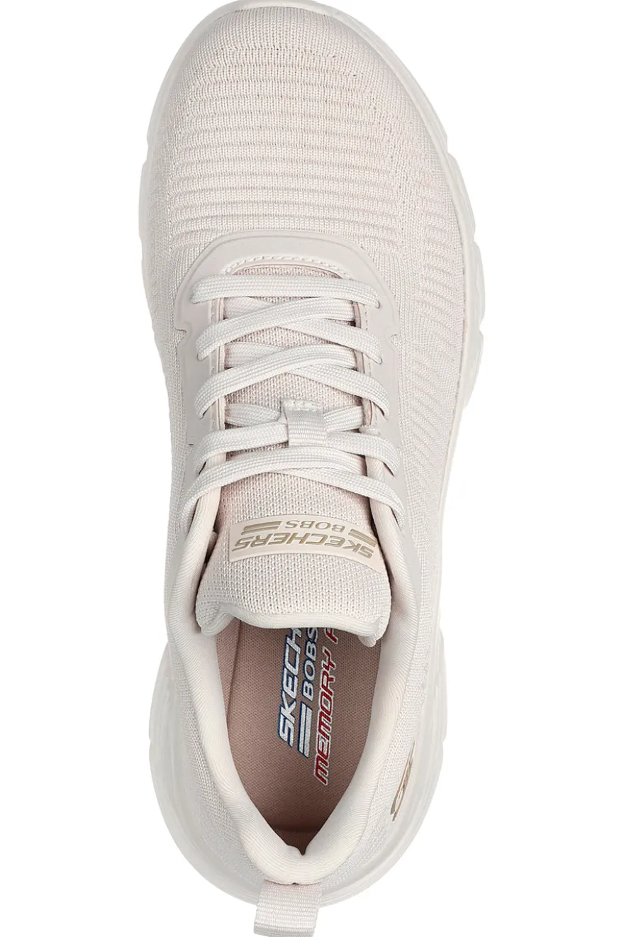 Sneakers sage in knit con memory foam Skechers Bobs B Flex Hi Flying Hi
