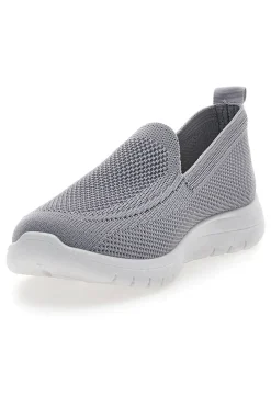 Sneakers Slip On Grigie in Tessuto Me & Me 06