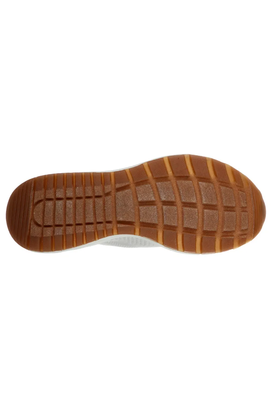 Sneakers Slip-On Bianche con Tomaia a Calzino Skechers BOBS Sport Sparrow 2.0 - Allegiance Crew