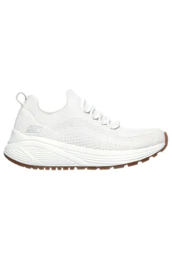 Sneakers Slip-On Bianche con Tomaia a Calzino Skechers BOBS Sport Sparrow 2.0 - Allegiance Crew