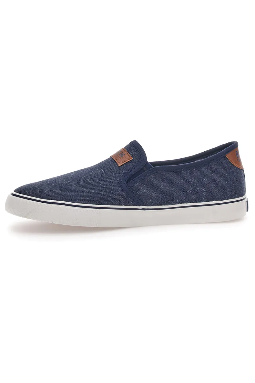 Sneakers Slip-On Blu Ruote 66 01805