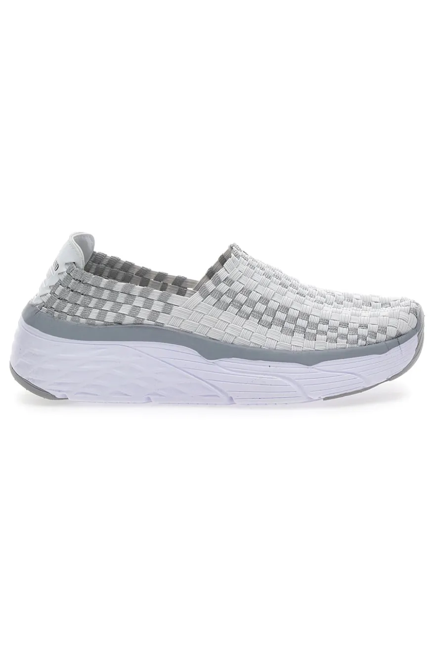 Sneakers Slip-on Overland 9620 Bianche e Grigie