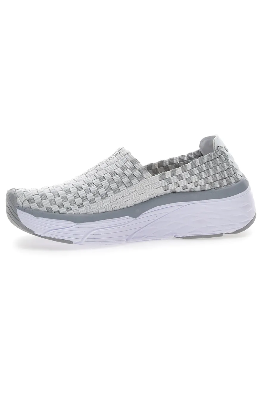 Sneakers Slip-on Overland 9620 Bianche e Grigie