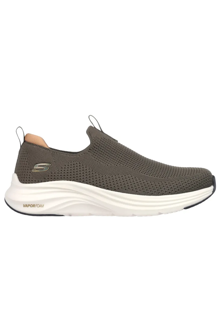Sneakers Slip-On Verde Oliva Skechers VAPOR FOAM COVERT