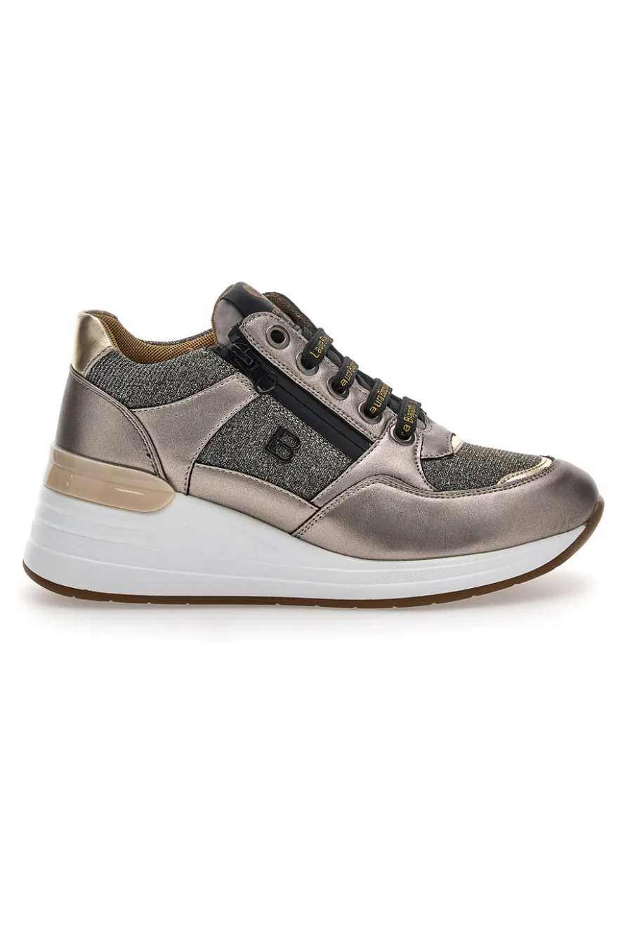 Sneakers Taupe Con Platform LAURA BIAGIOTTI 87718990