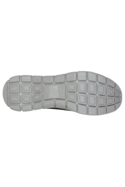 Sneakers Vegan Nere e Rosse Con Memory Foam Skechers Track - Ripkent