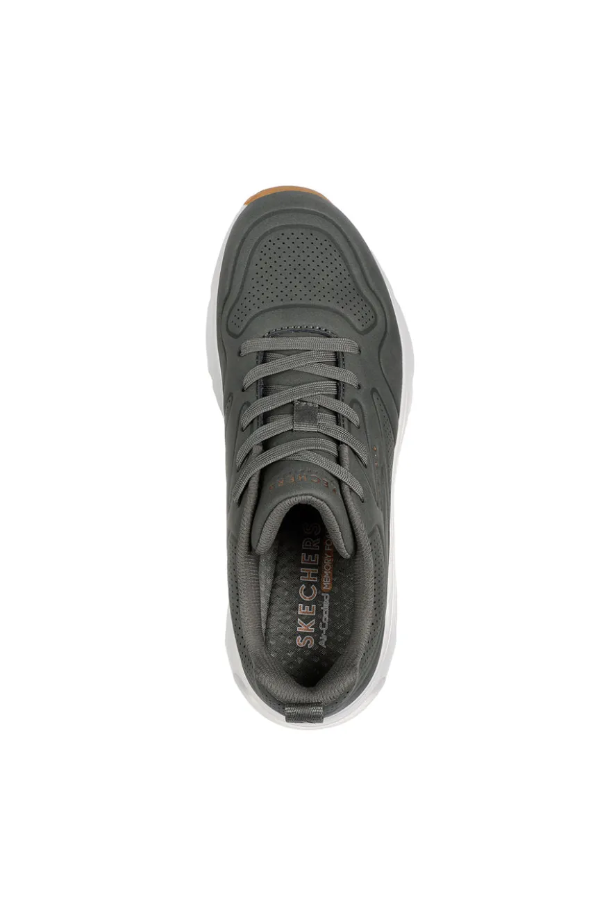 Sneakers Verde Oliva Skechers Tres-Air Uno Ah-mazing
