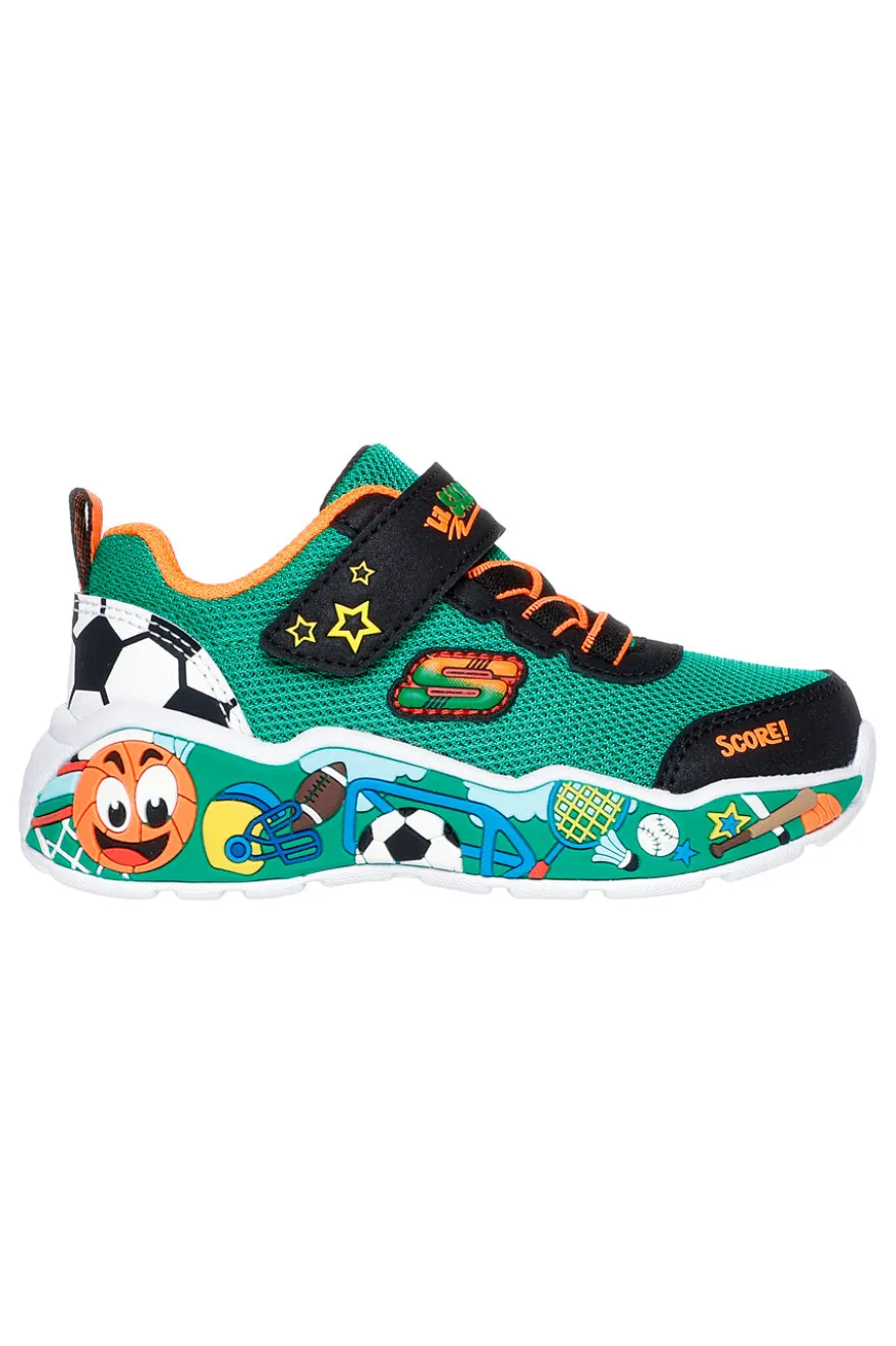 Sneakers Verdi Con Strappo Skechers Play Scene