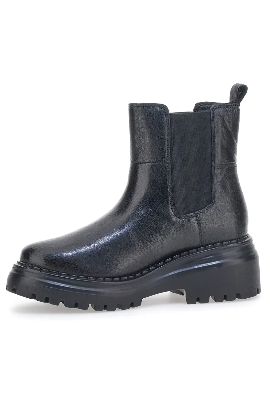 Stivaletti Chelsea Boots Cafe' Cost 4501 Vera Pelle