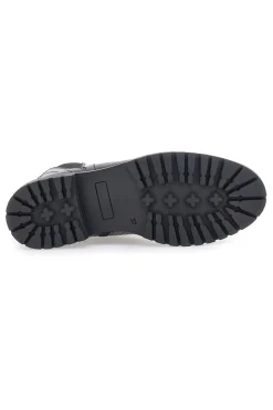 Stivaletti neri con fondo carrarmato e memory foam Pittarello 23606