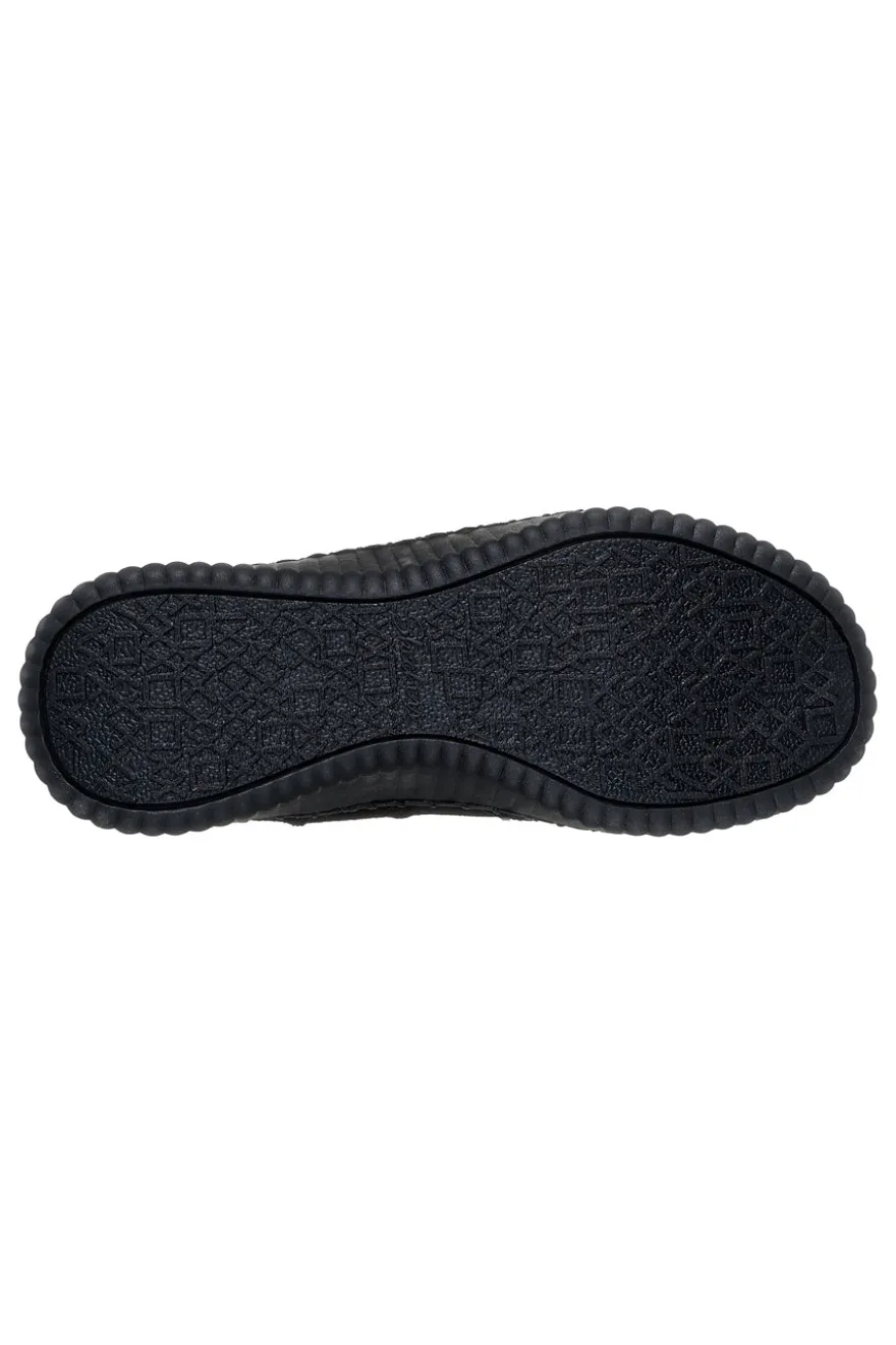 Stivaletti neri con zip e Memory Foam Skechers Wilshire Blvd Weekend Crush