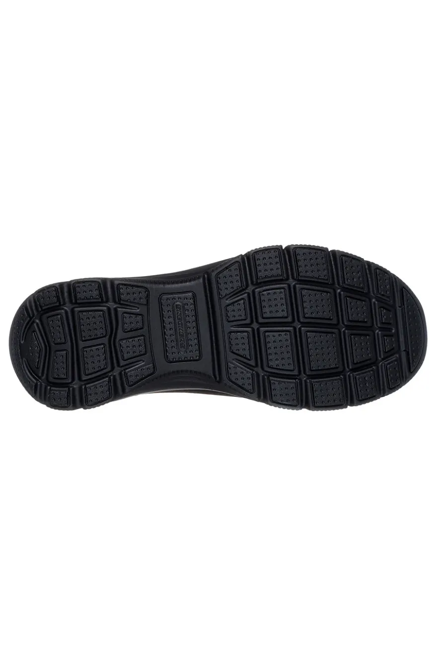 Stivaletti neri slip-on con Memory Foam Skechers EASY GOING COZY WEATHER 2