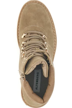 Stivaletti taupe con suola carrarmato Altemberg 1
