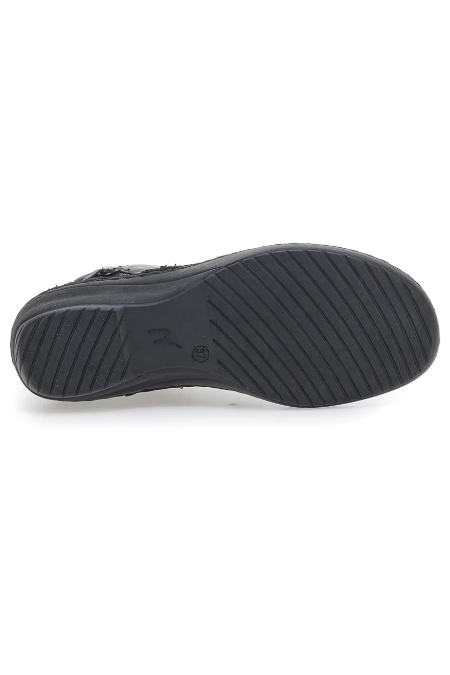 Stivaletto nero Plocadi 291002pt