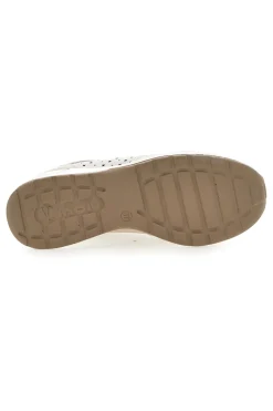 Stringate Platino con Platform e Cerniera Laterale INBLU 434 IN