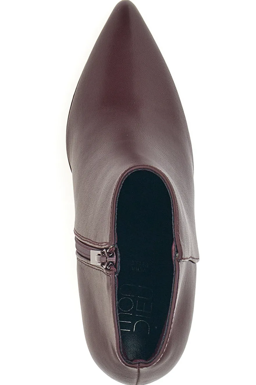 Tronchetti bordeaux con tacco a rocchetto Mon dieu 1929Q20