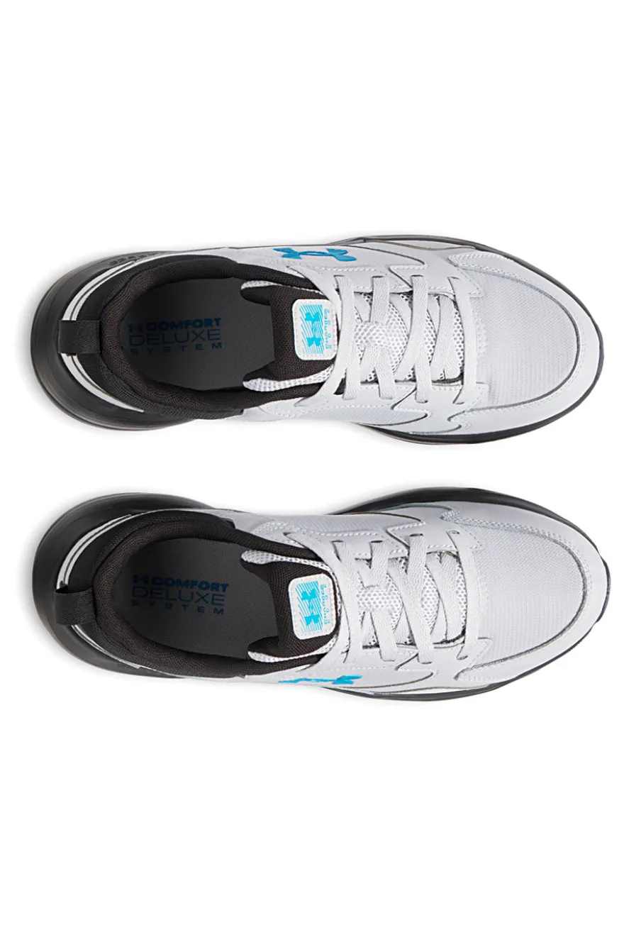Under Amour Charged Edge Laufschuhe in Grau und Hellblau