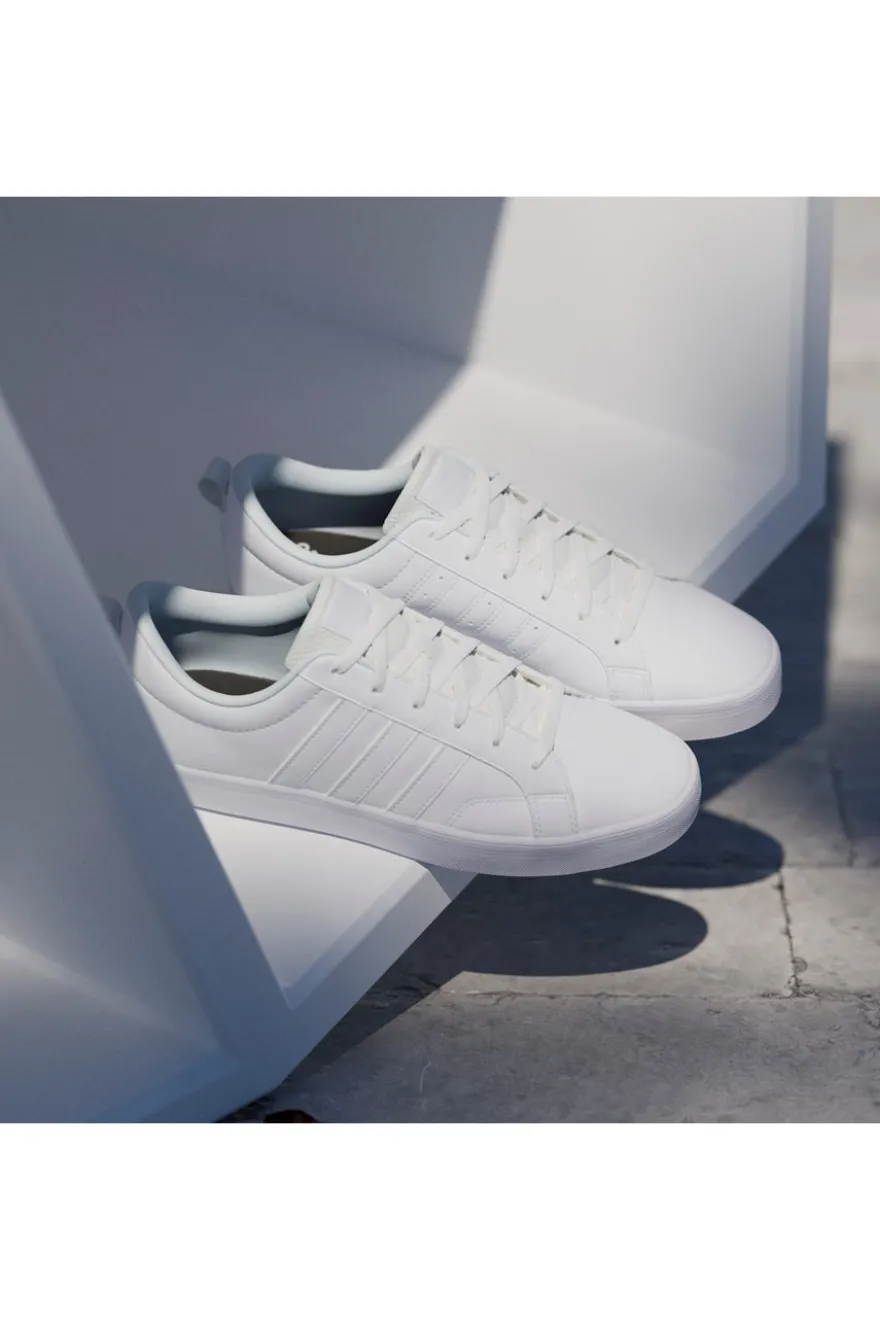 Weiße Sneakers im Skate-Stil mit vulkanisierter Sohle Adidas Vs Pace 2.0