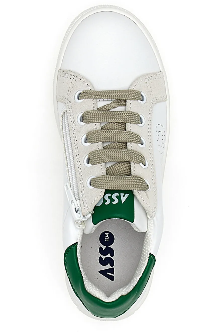 Weiße Turnschuhe Asso 14609