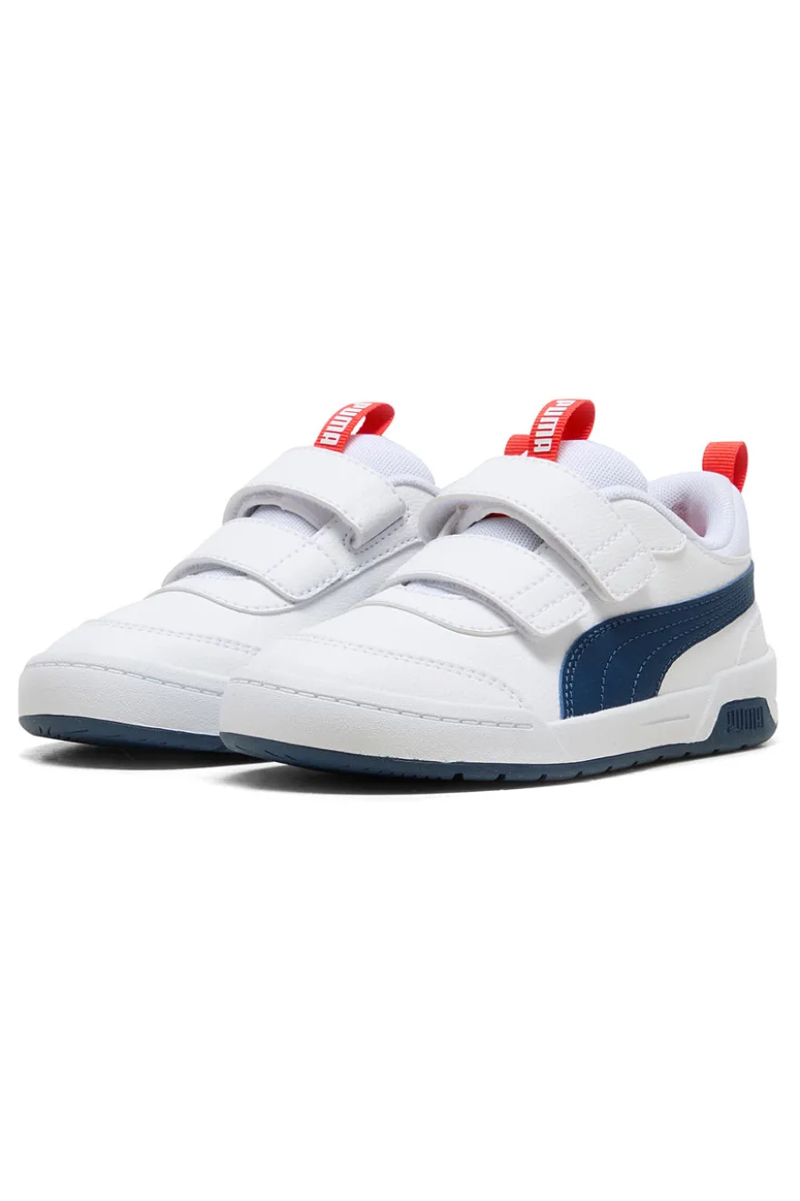 Weiße Turnschuhe mit Riemenverschluss Puma Multiflex 2 SL V PS