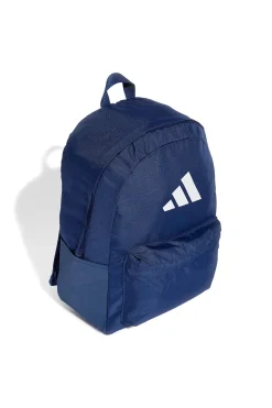 Zaino Blu Navy Minimal con Logo Adidas Classic 3 Bar Logo