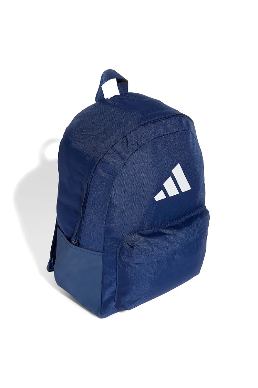 Zaino Blu Navy Minimal con Logo Adidas Classic 3 Bar Logo