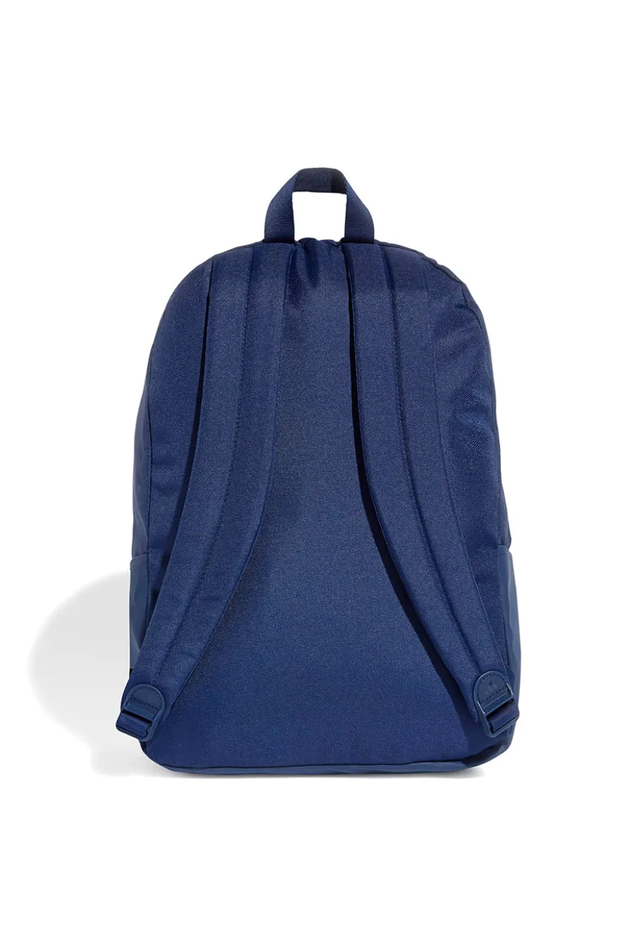 Zaino Blu Navy Minimal con Logo Adidas Classic 3 Bar Logo