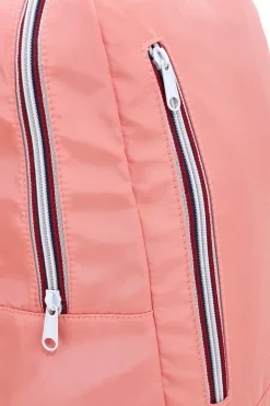 Zaino corallo con zip a contrasto Lotto LTT438