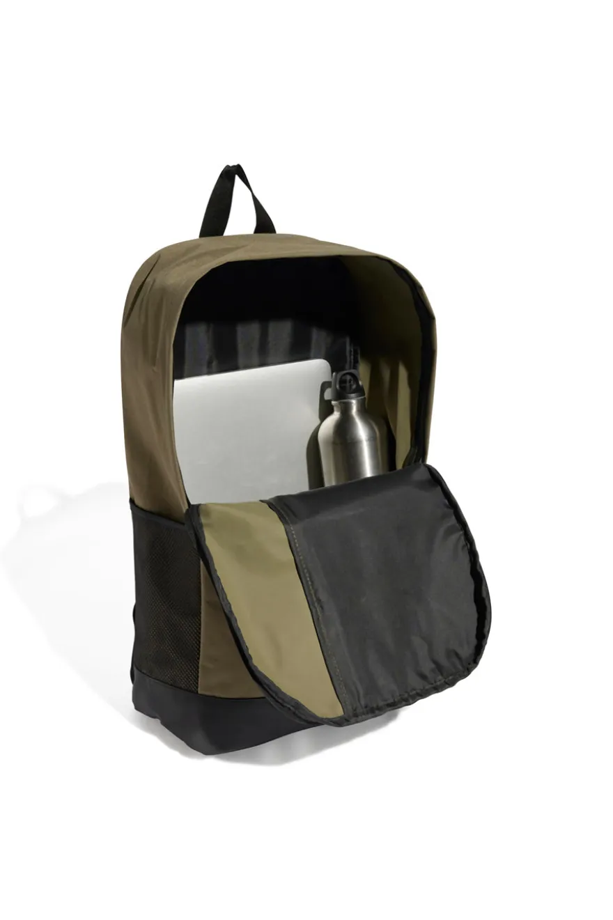 Zaino verde militare con tasca porta PC Adidas Linear Backpack