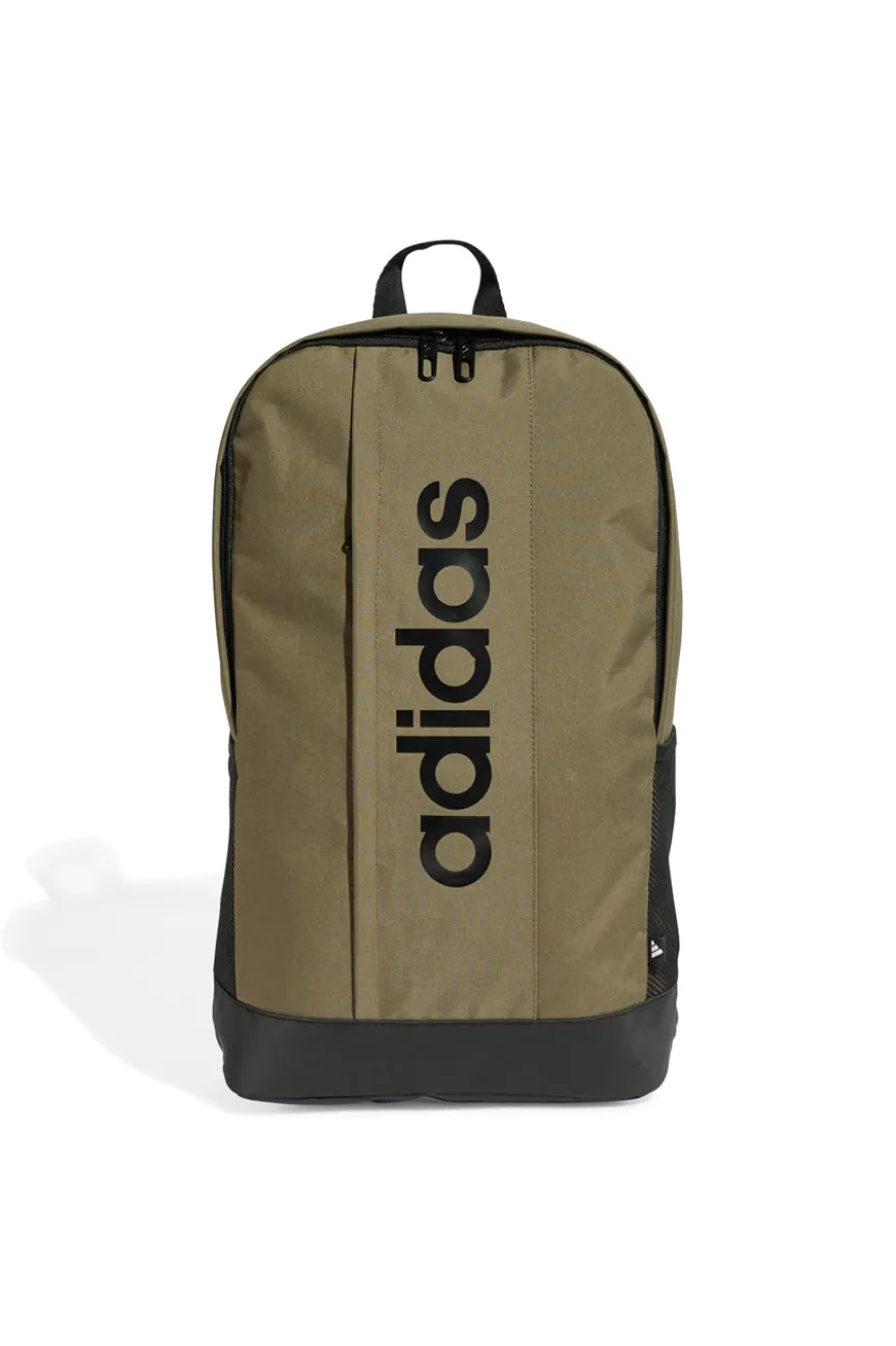 Zaino verde militare con tasca porta PC Adidas Linear Backpack